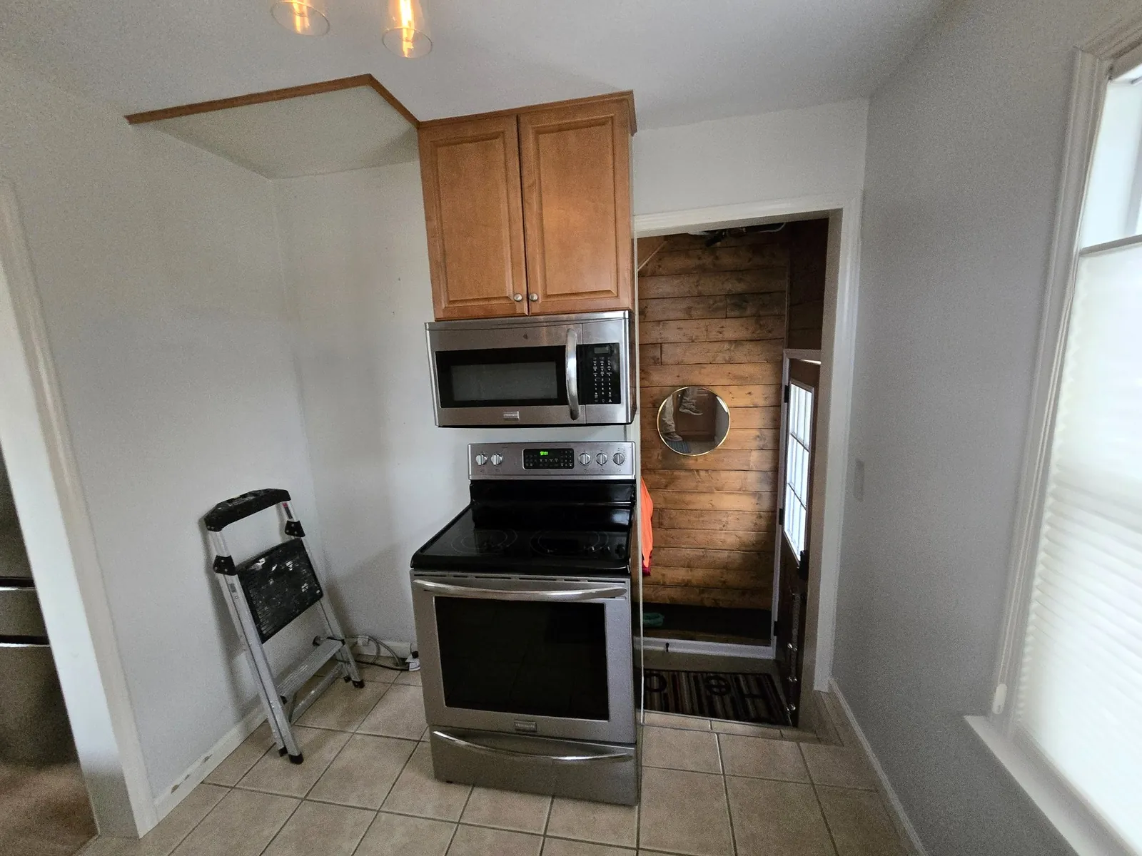 Before: the range wall